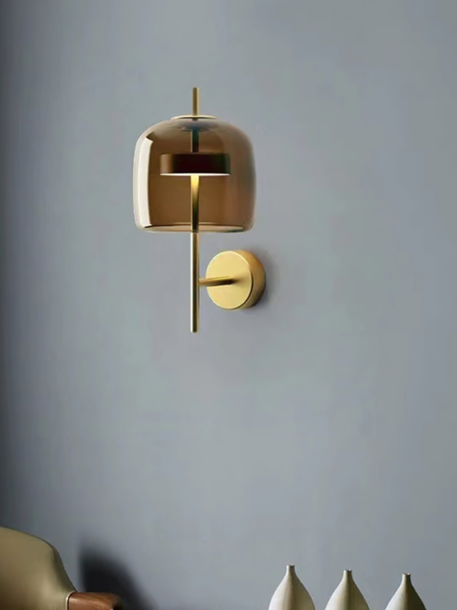 Hourglass Wall Light, Hardwired Wall Sconce, detail 8
