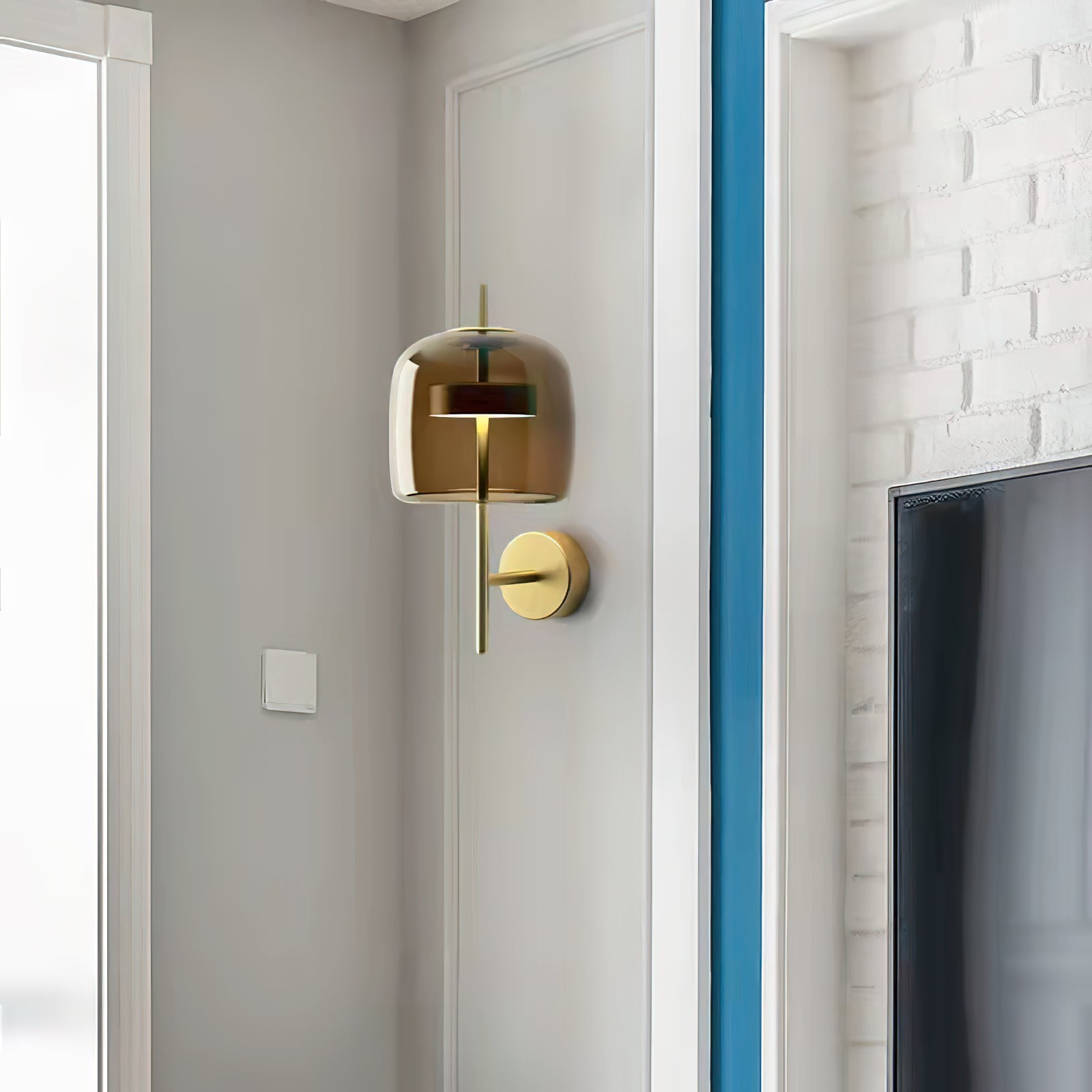 Hourglass Wall Light, Hardwired Wall Sconce, detail 13