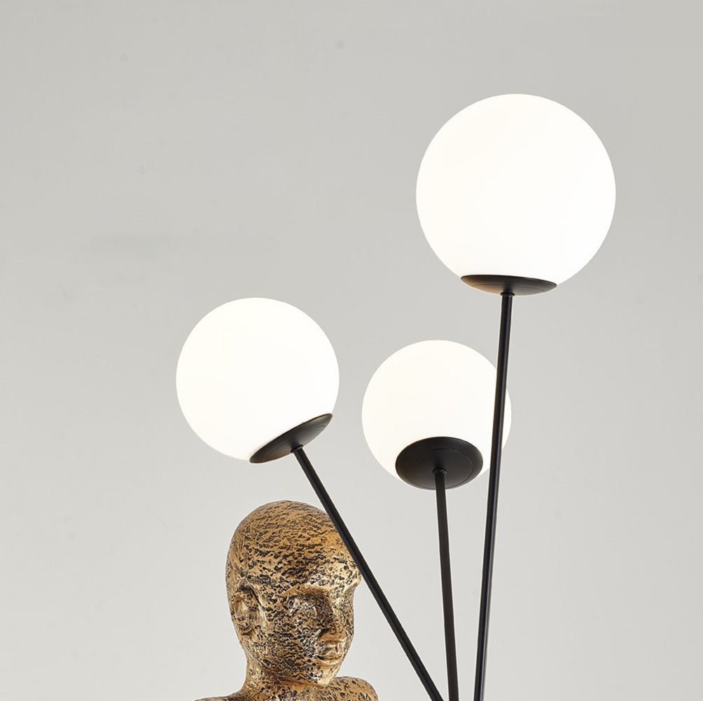 Juggling Sculptor Floor Light, Floor Lamp, detail 14