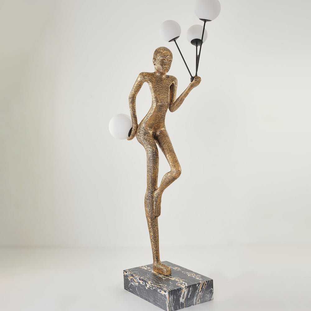 Juggling Sculptor Floor Light, Floor Lamp, detail 29