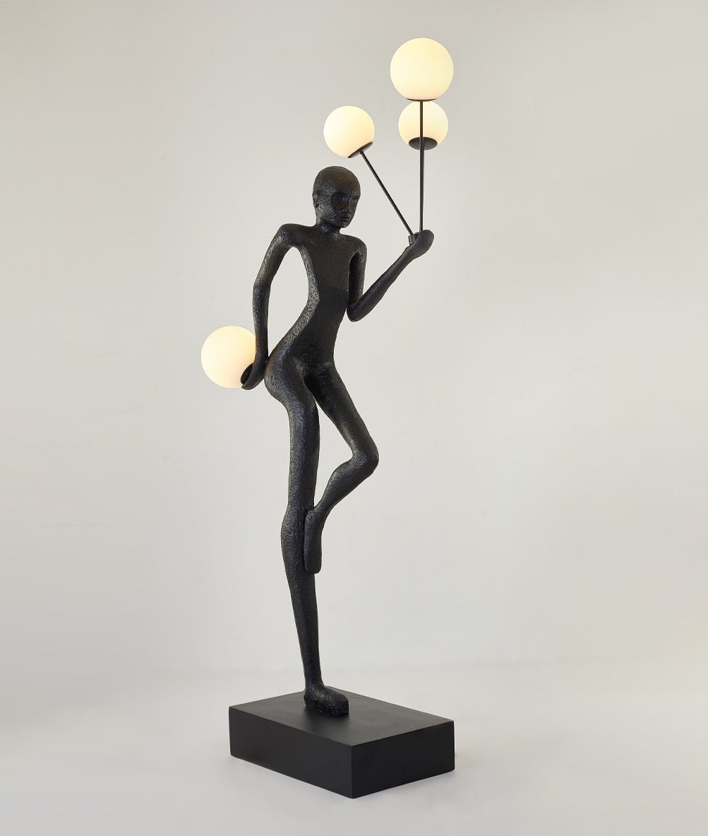 Juggling Sculptor Floor Light, Floor Lamp, detail 16