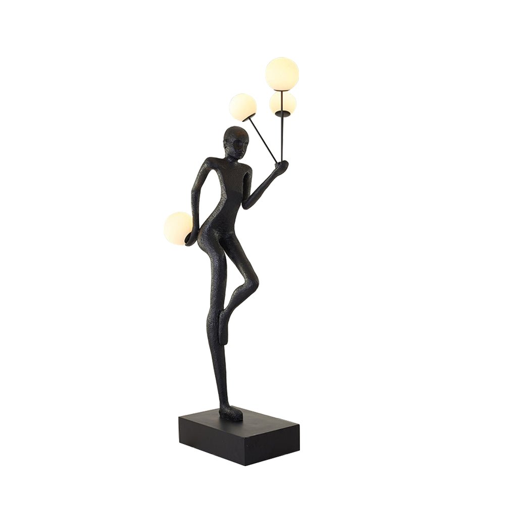 Juggling Sculptor Floor Light, Floor Lamp, detail 19