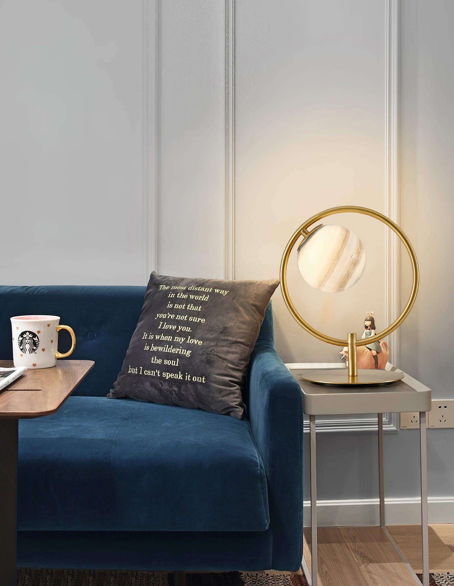 Jupiter Table Light, Bedside Table Lamp, detail 11