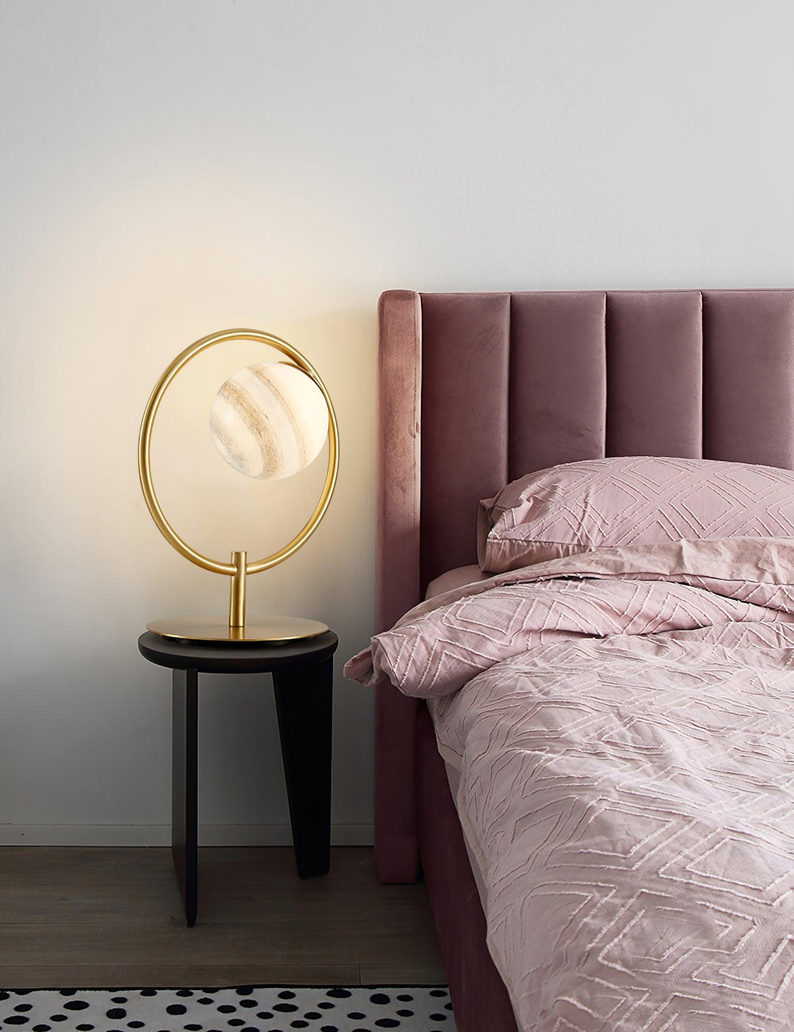 Jupiter Table Light, Bedside Table Lamp, detail 13
