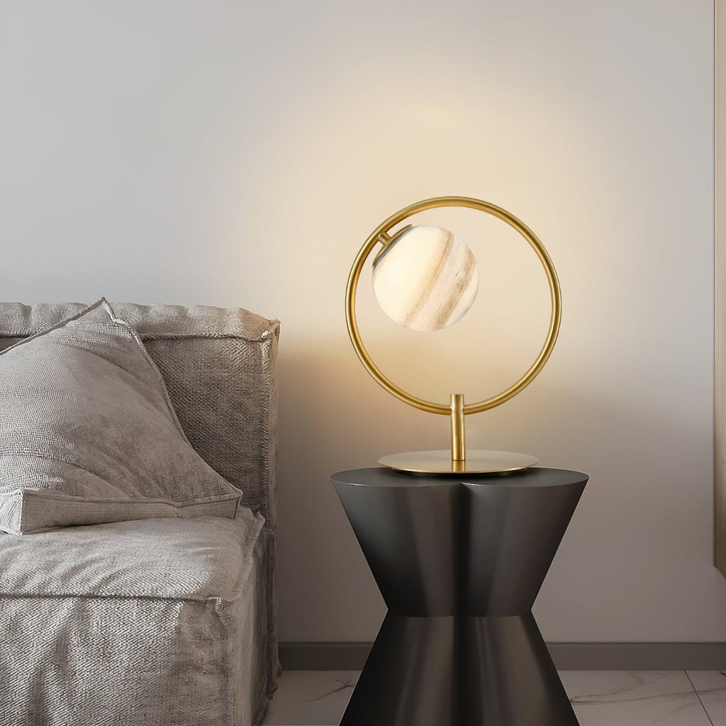 Jupiter Table Light, Bedside Table Lamp, detail 2