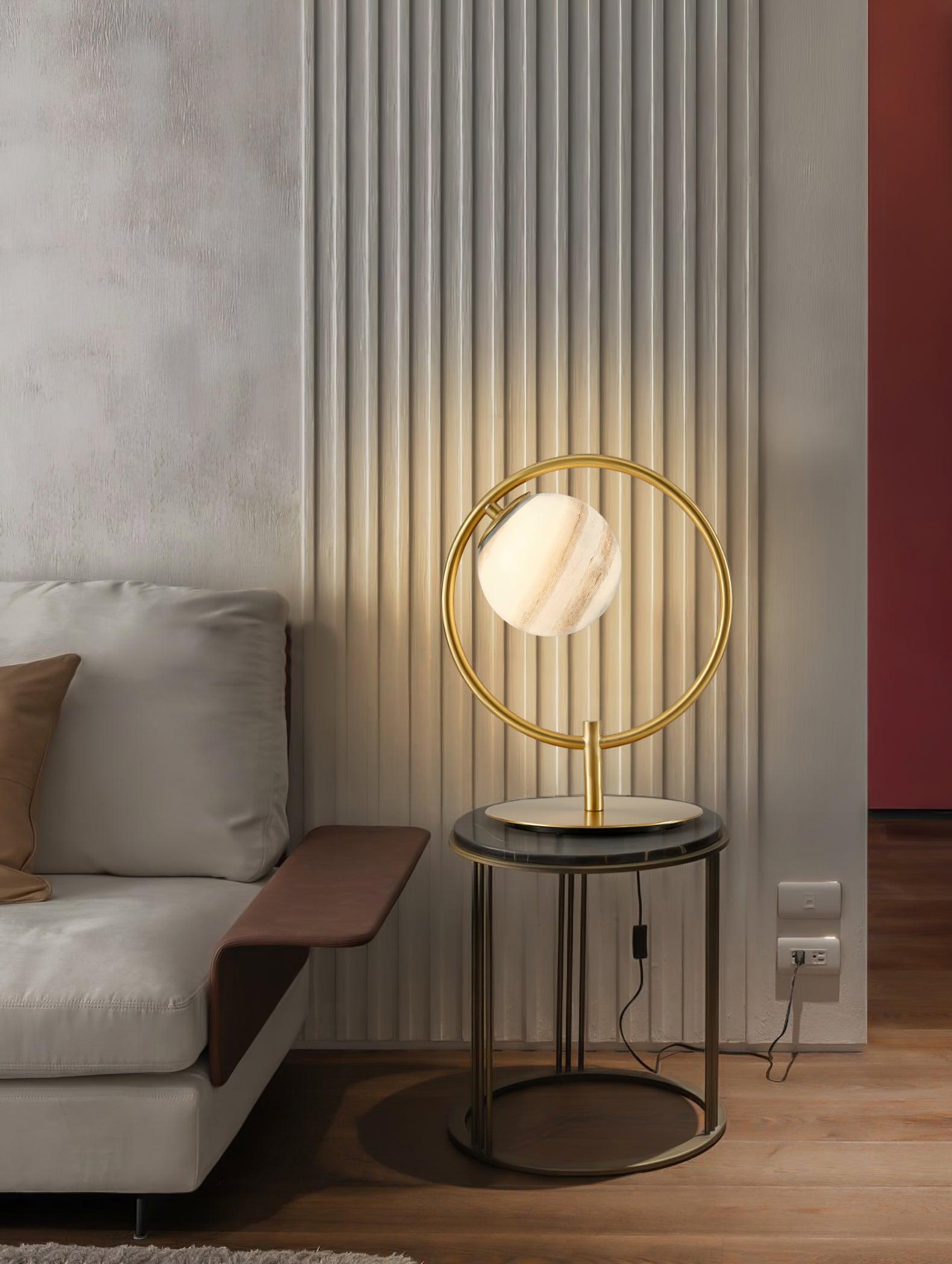 Jupiter Table Light, Bedside Table Lamp, detail 10