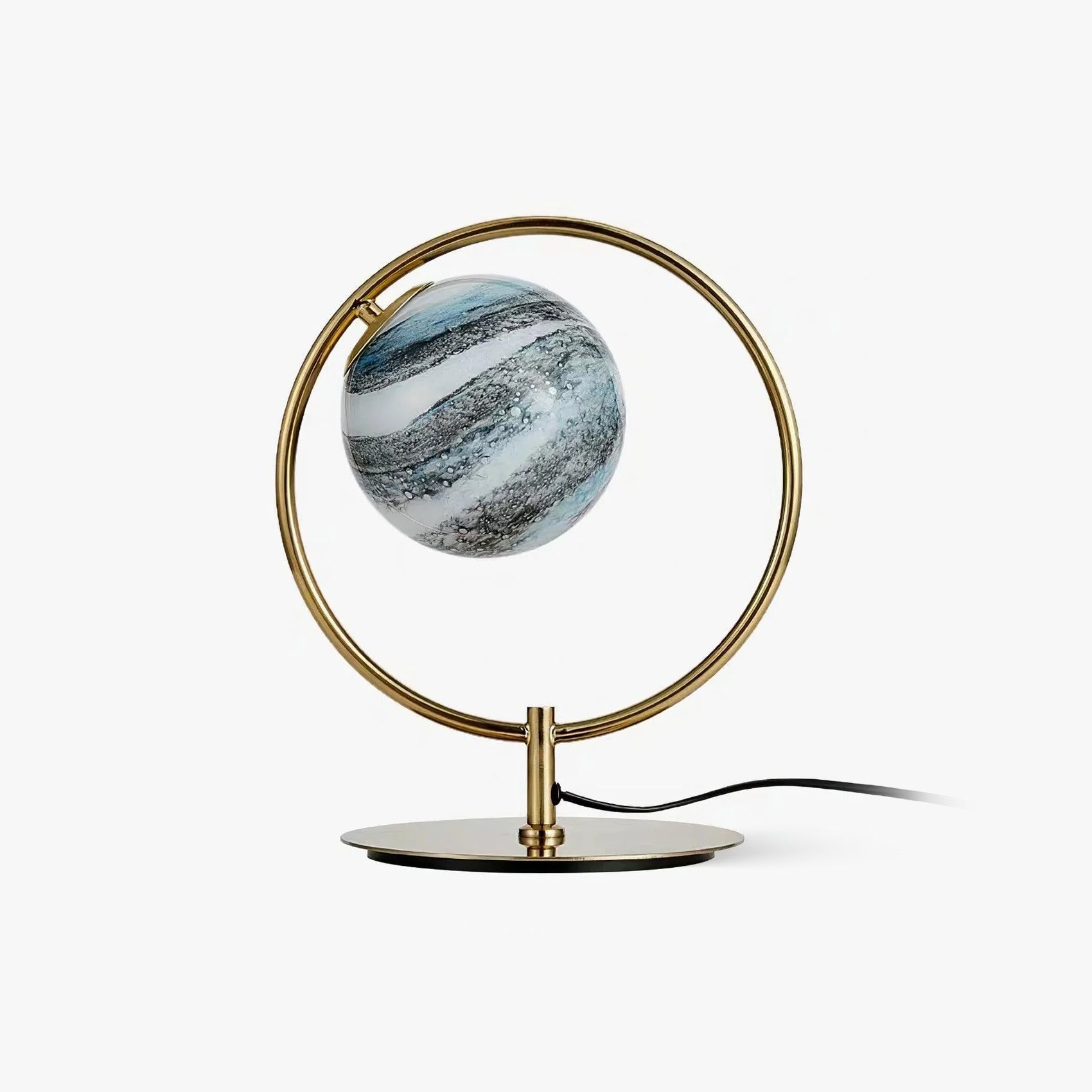 Jupiter Table Light, Bedside Table Lamp, Iron, Dia 25 cm x H 31 cm