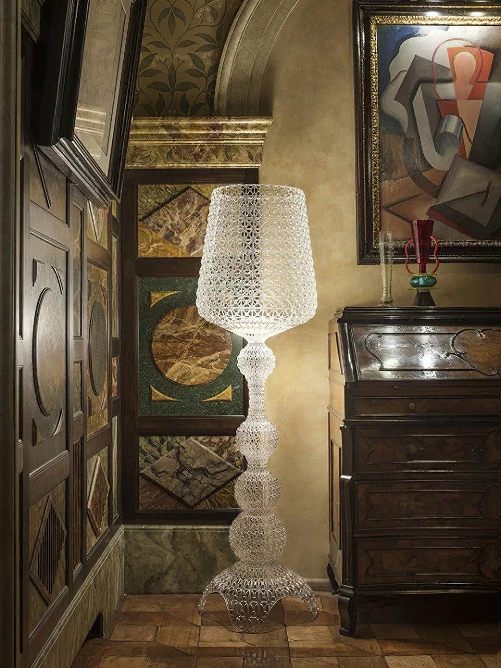 Kabuki Floor Light, Floor Lamp, detail 3
