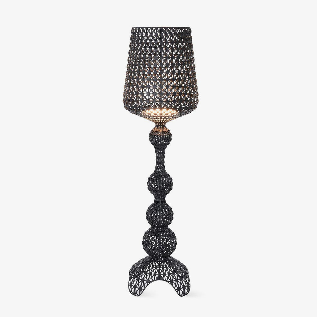 Kabuki Floor Light, Floor Lamp, Acrylic, ∅ 19.7″ x H 65.3″