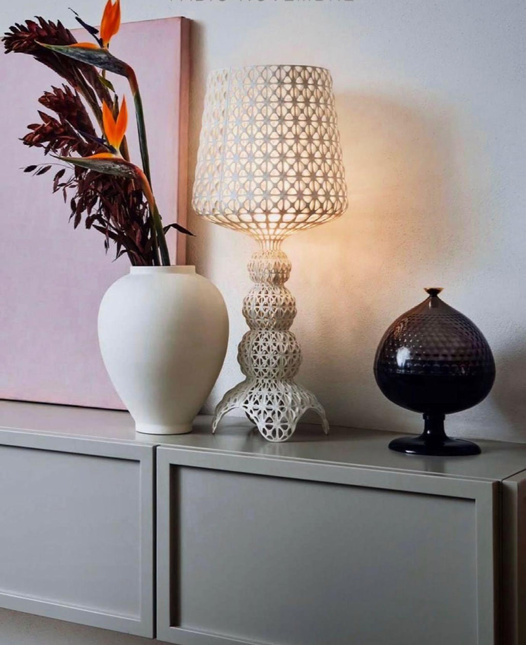 Kabuki Table Light, Bedside Table Lamp, detail 36
