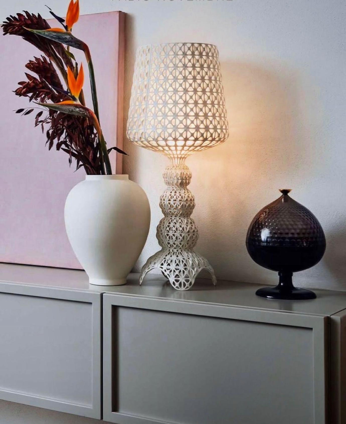 Kabuki Table Light, Bedside Table Lamp, detail 36