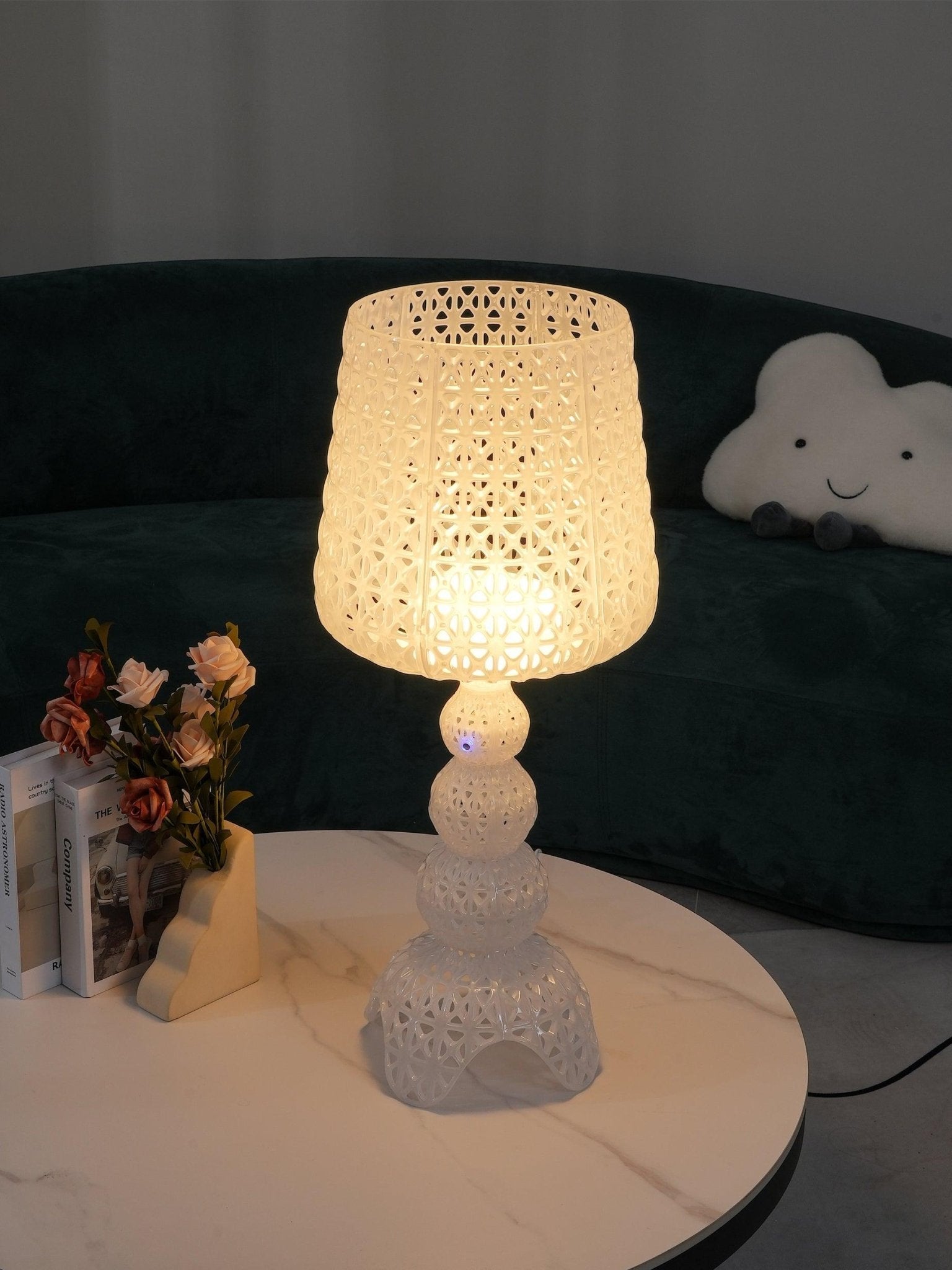 Kabuki Table Light, Bedside Table Lamp, detail 12