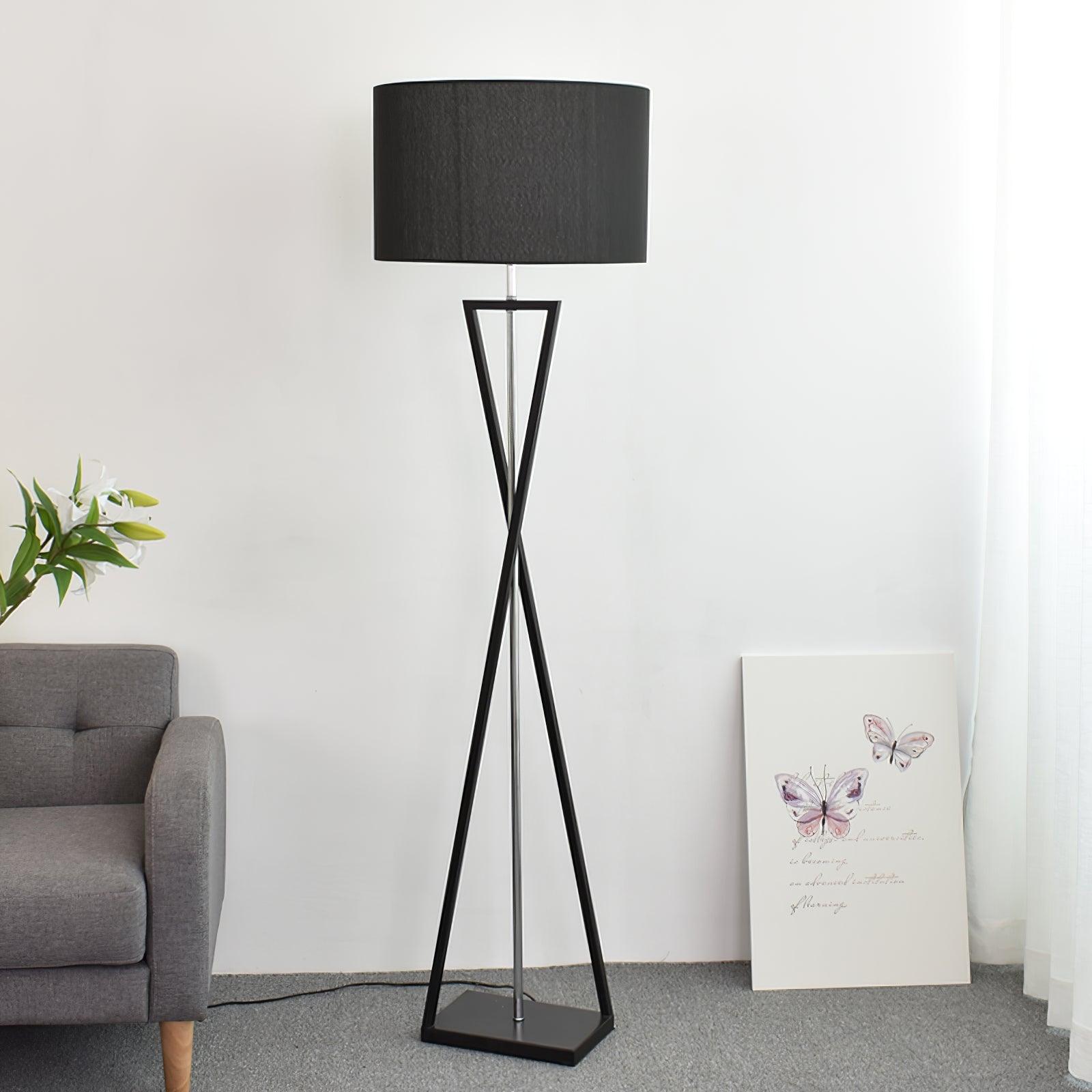 Kaden Black Floor Light, Floor Lamp, detail 3