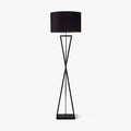 Kaden Black Floor Light, Floor Lamp, Iron, ∅ 20.1″ x H 57.1″