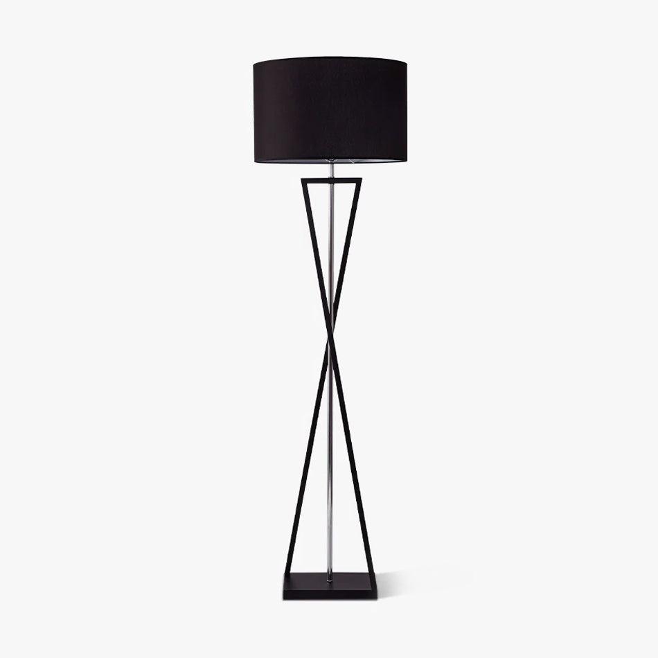 Kaden Black Floor Light, Floor Lamp, Iron, ∅ 20.1″ x H 57.1″