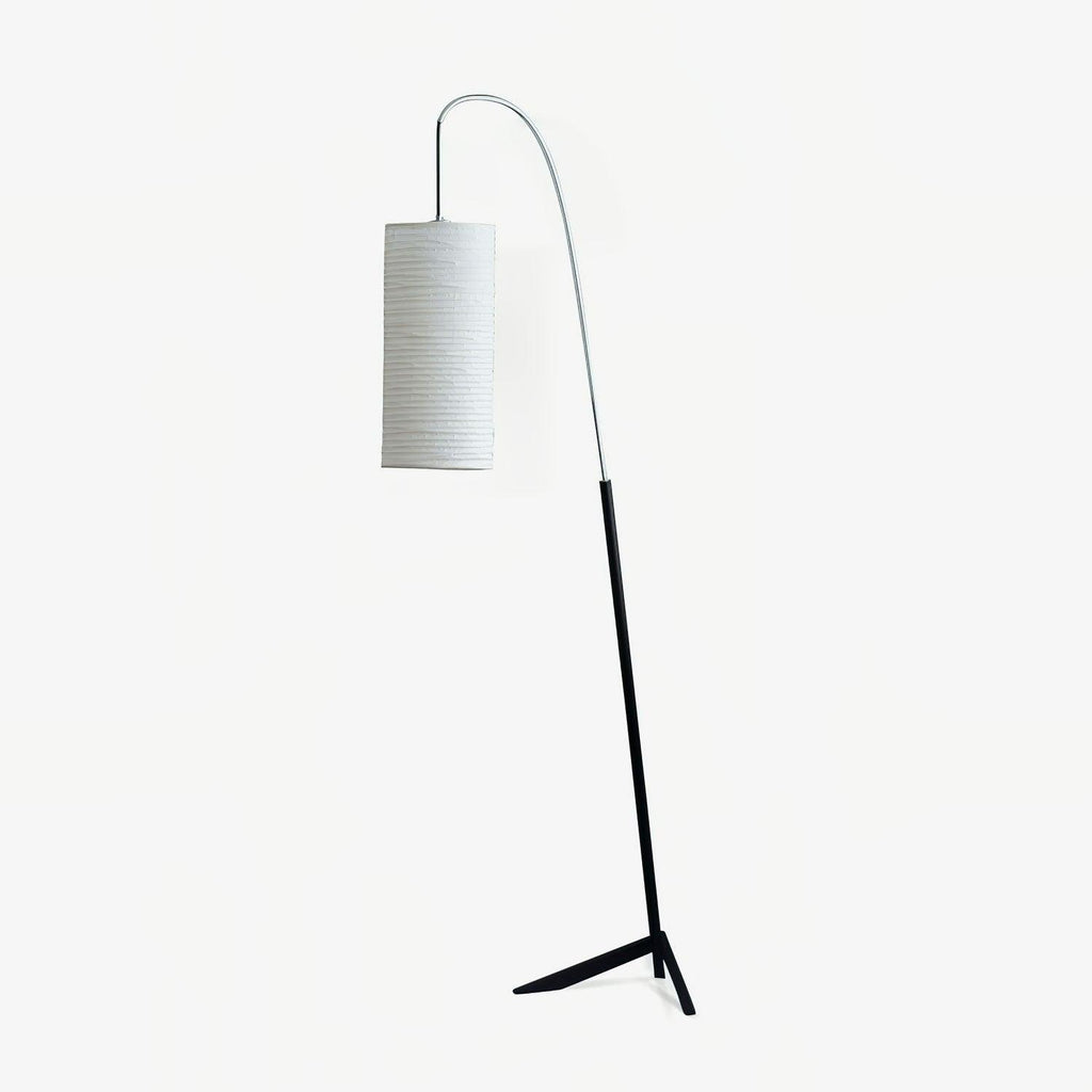 Kalmar Floor Light, Floor Lamp, Tissue paper, ∅ 40.9″ x H 66.1″