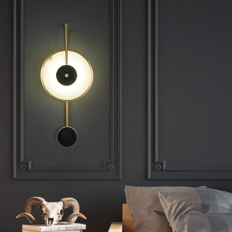 Kandy Alabaster Wall Light, Hardwired Wall Sconce, detail 16