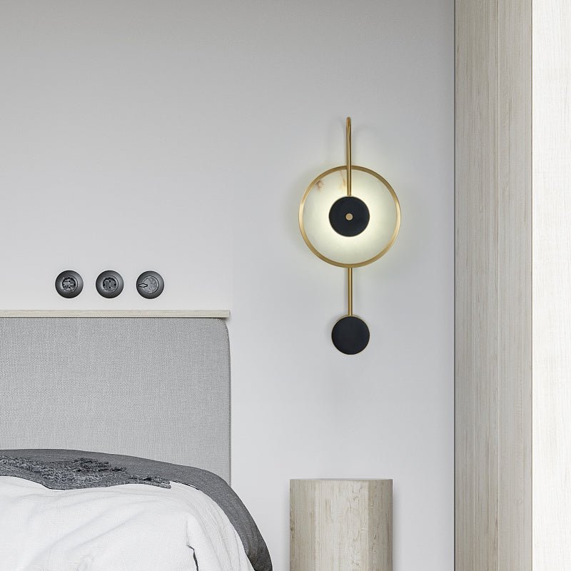 Kandy Alabaster Wall Light, Hardwired Wall Sconce, detail 10