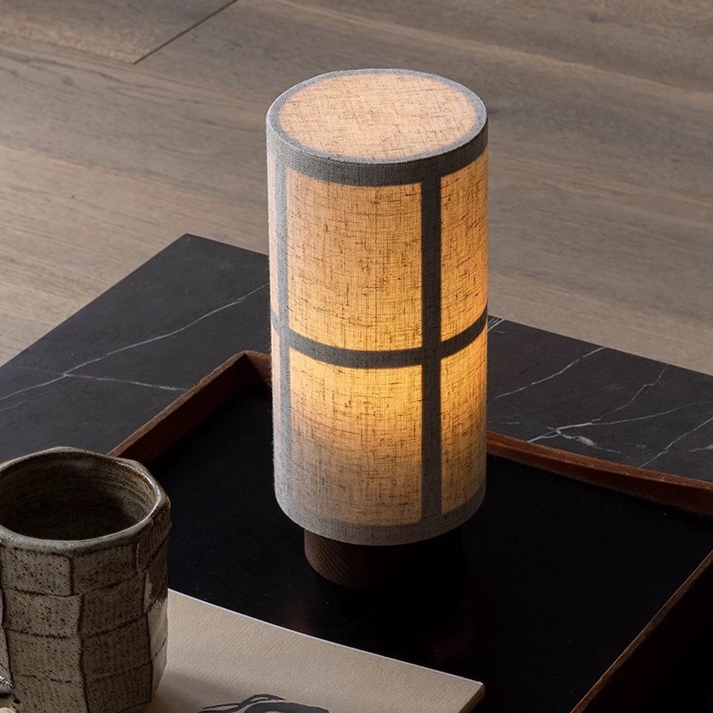 Kanso Glow Rechargeable Table Light, Bedside Table Lamp, detail 4