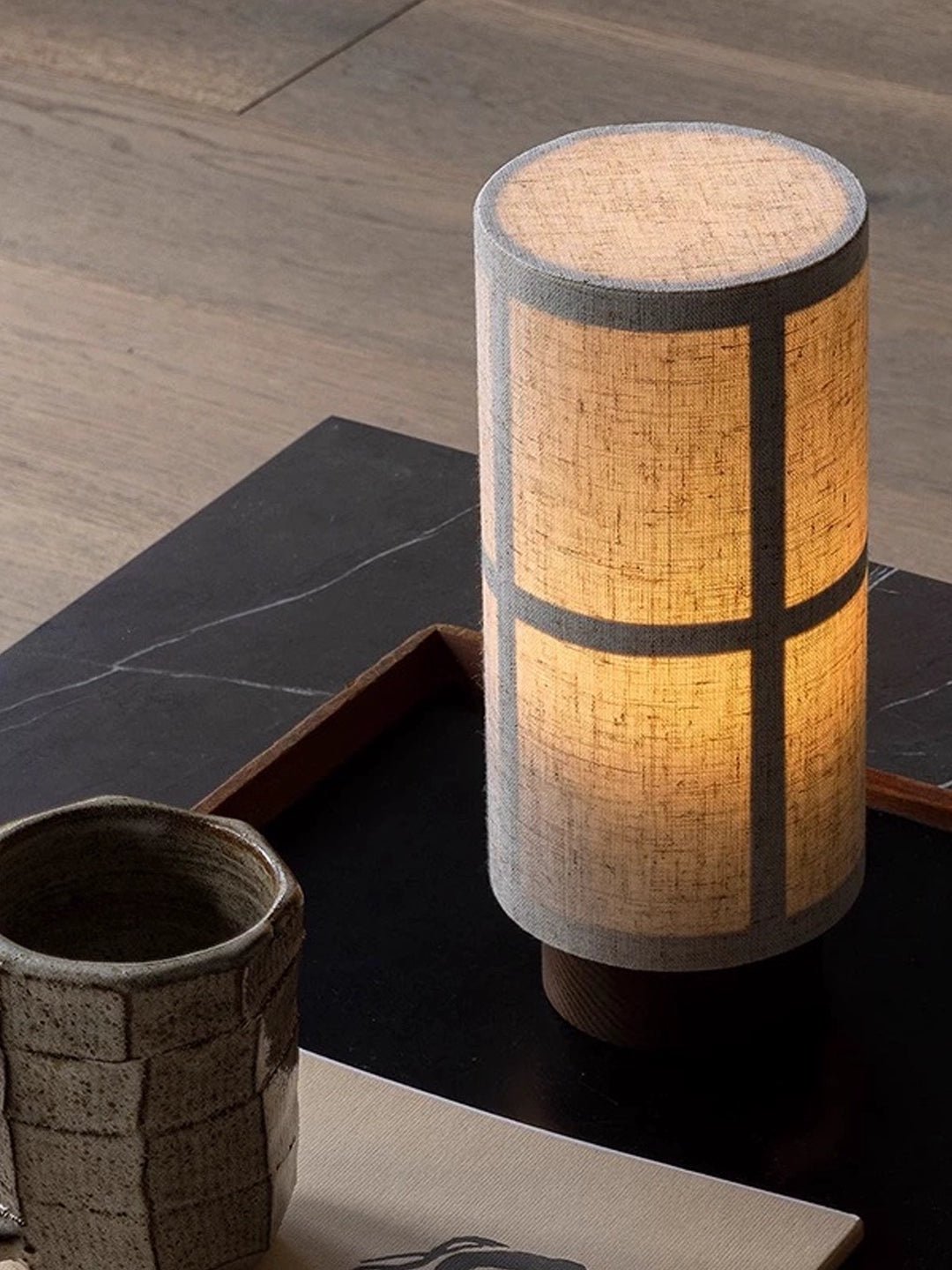 Kanso Glow Rechargeable Table Light, Bedside Table Lamp, detail 10