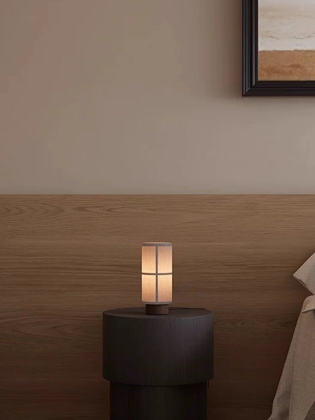 Kanso Glow Rechargeable Table Light, Bedside Table Lamp, detail 8