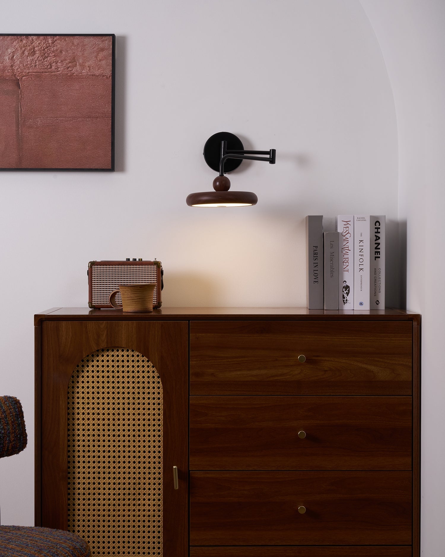 Karlin Wall Light, Hardwired Wall Sconce, detail 17