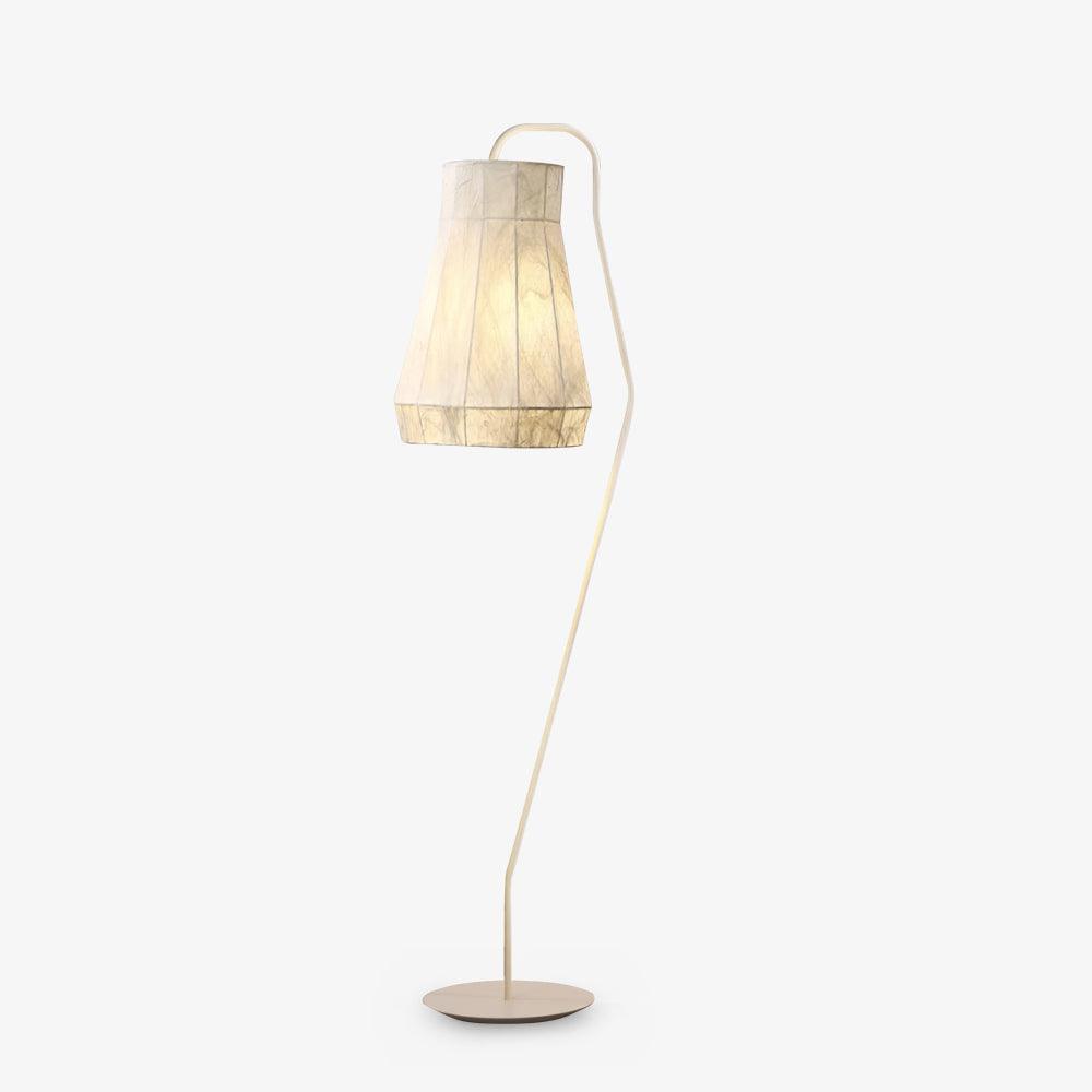 Karman Floor Light, Floor Lamp, Metal, L 13.7″ x H 66.1″