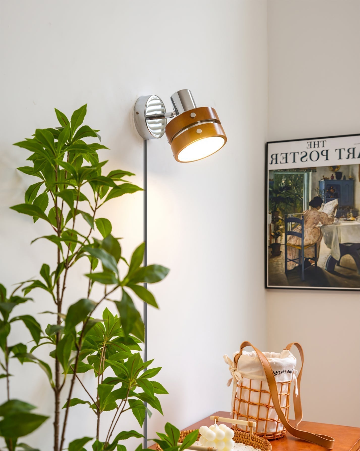 Karry Plug-In Wall Light, Plug-In Wall Sconce, detail 14