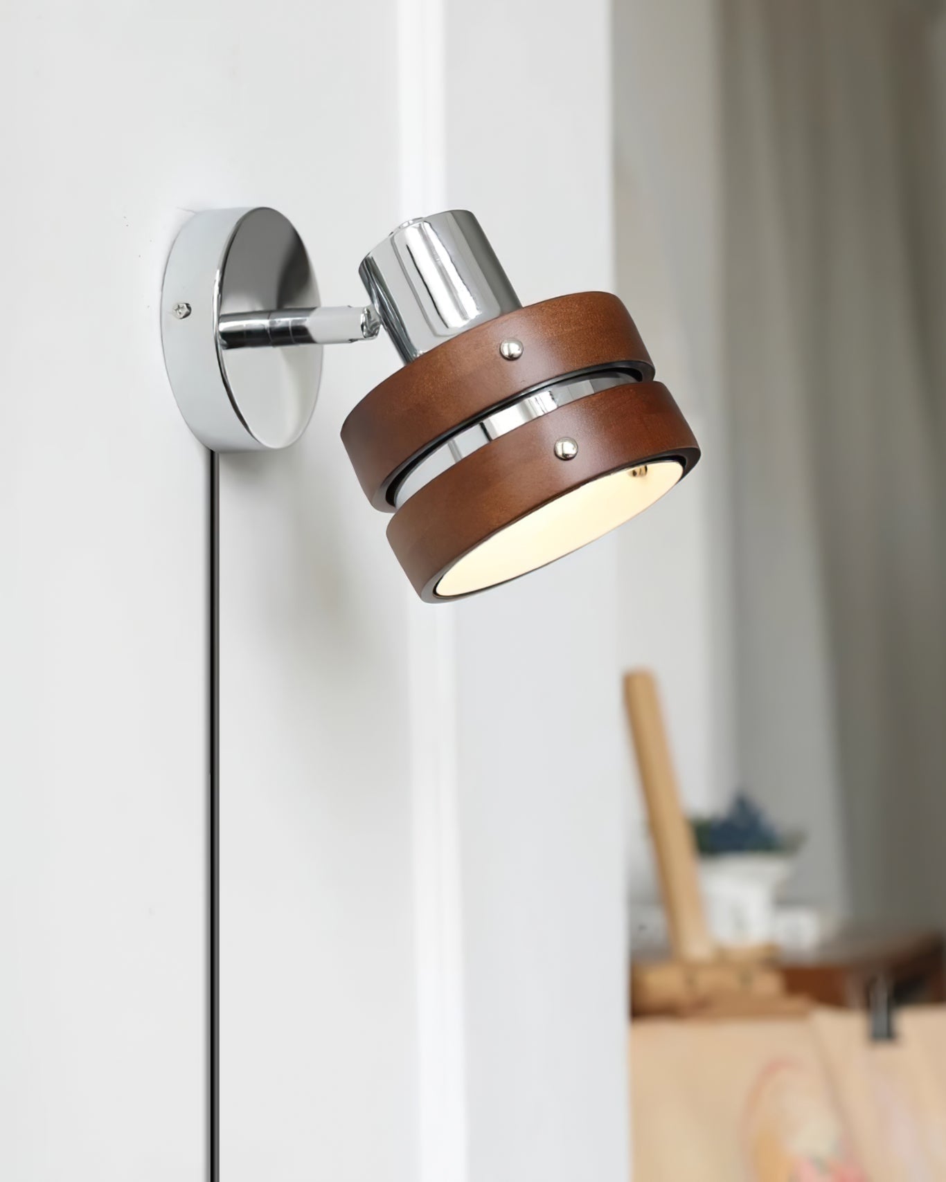 Karry Plug-In Wall Light, Plug-In Wall Sconce, detail 9