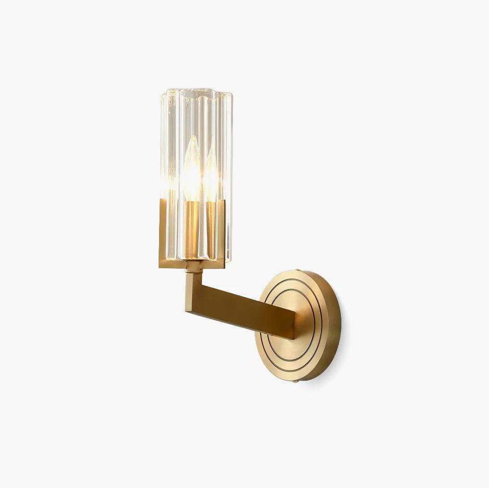 Kayla Brass Wall Light, Bedroom Wall Sconce, detail 2
