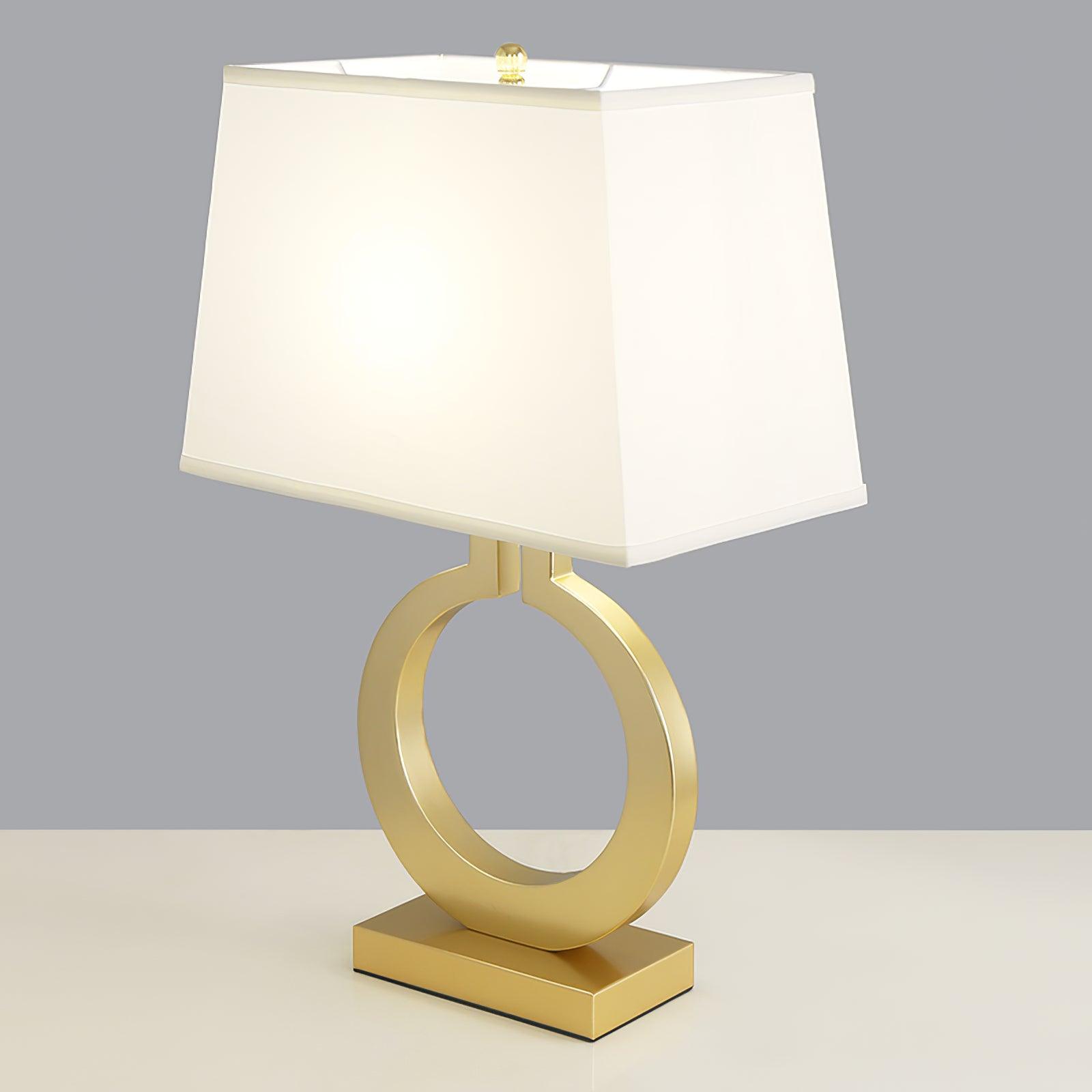 Keyhole Ring Table Light, Bedside Table Lamp, detail 20