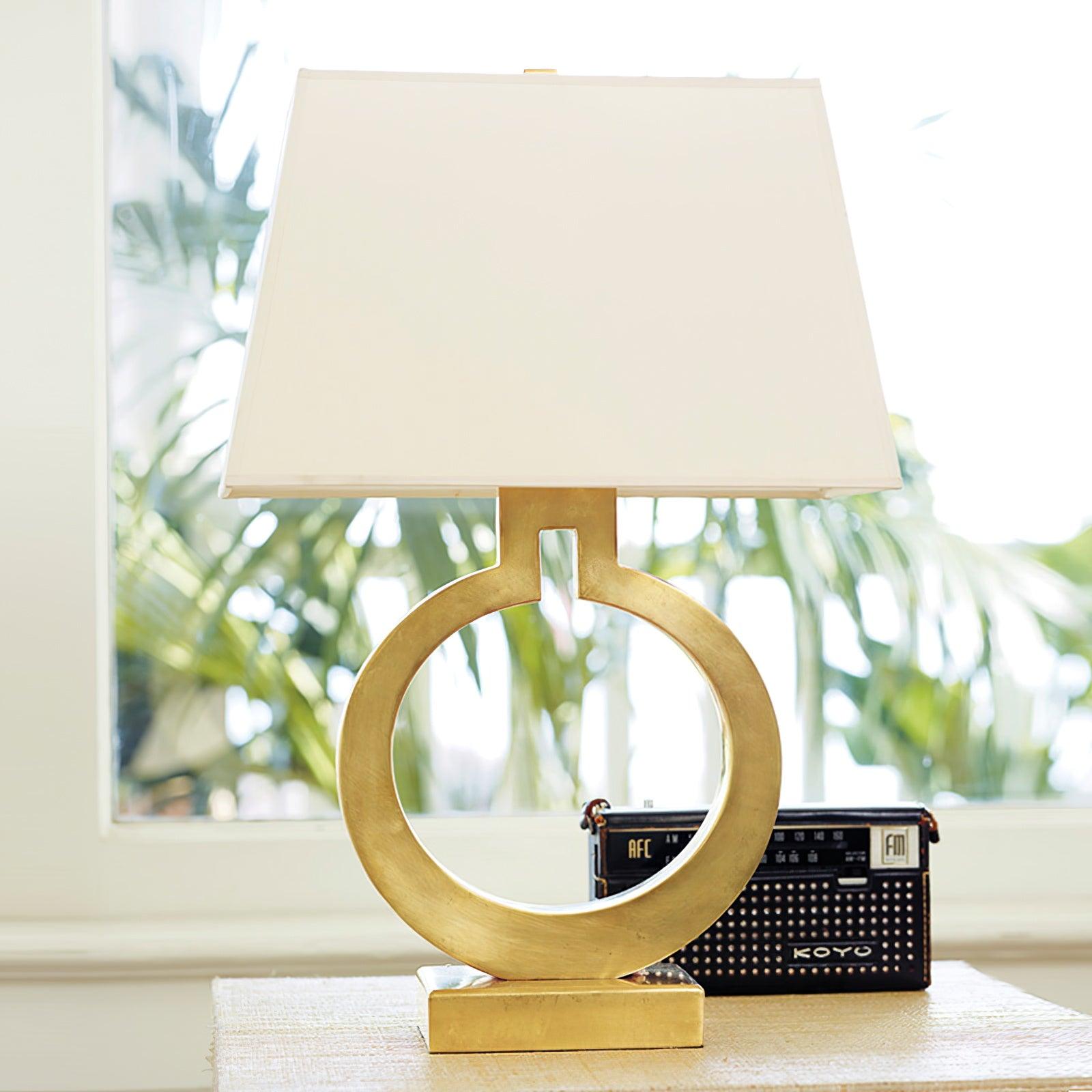 Keyhole Ring Table Light, Bedside Table Lamp, detail 2