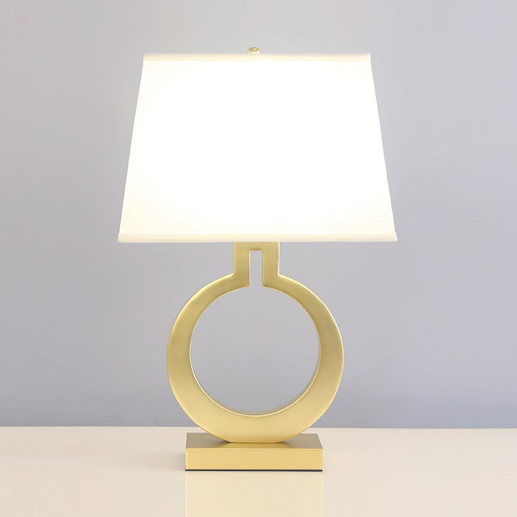 Keyhole Ring Table Light, Bedside Table Lamp, detail 12