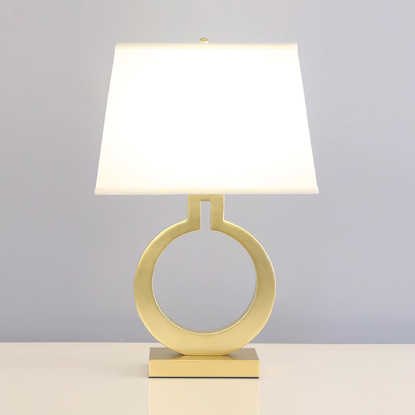 Keyhole Ring Table Light, Bedside Table Lamp, detail 12