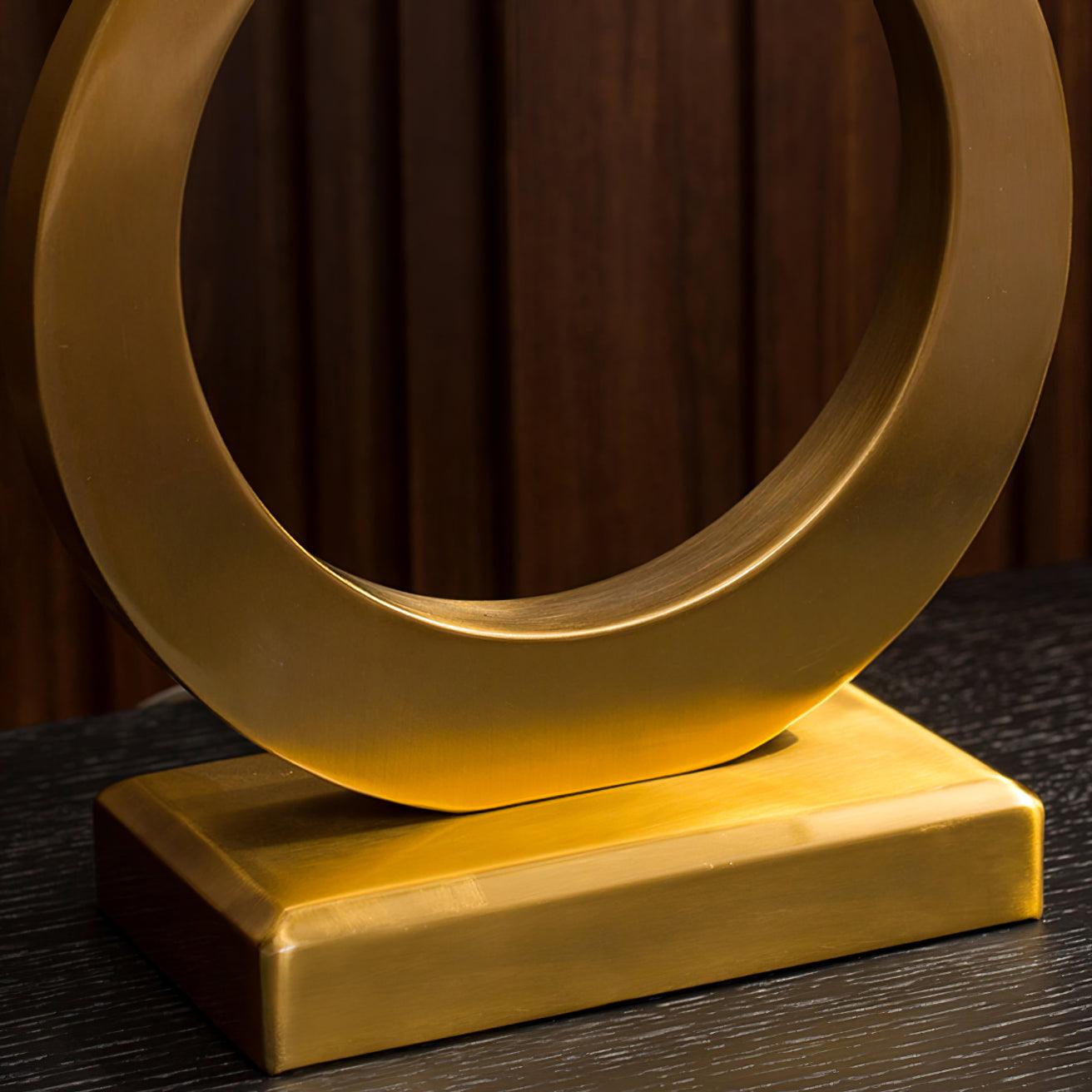 Keyhole Ring Table Light, Bedside Table Lamp, detail 23