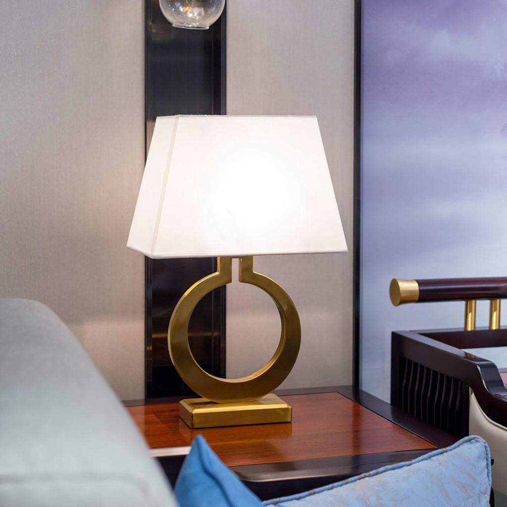 Keyhole Ring Table Light, Bedside Table Lamp, detail 24