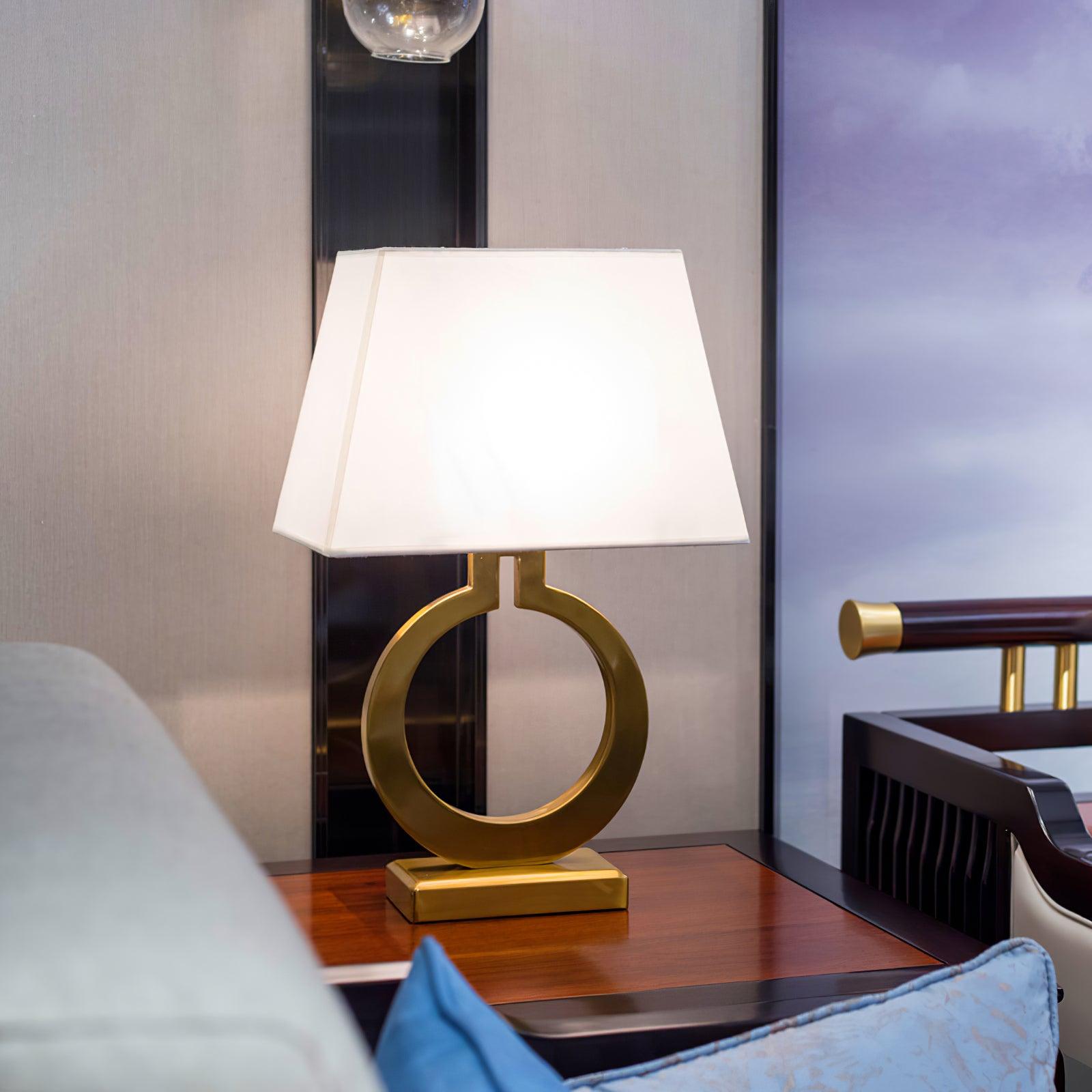 Keyhole Ring Table Light, Bedside Table Lamp, detail 24