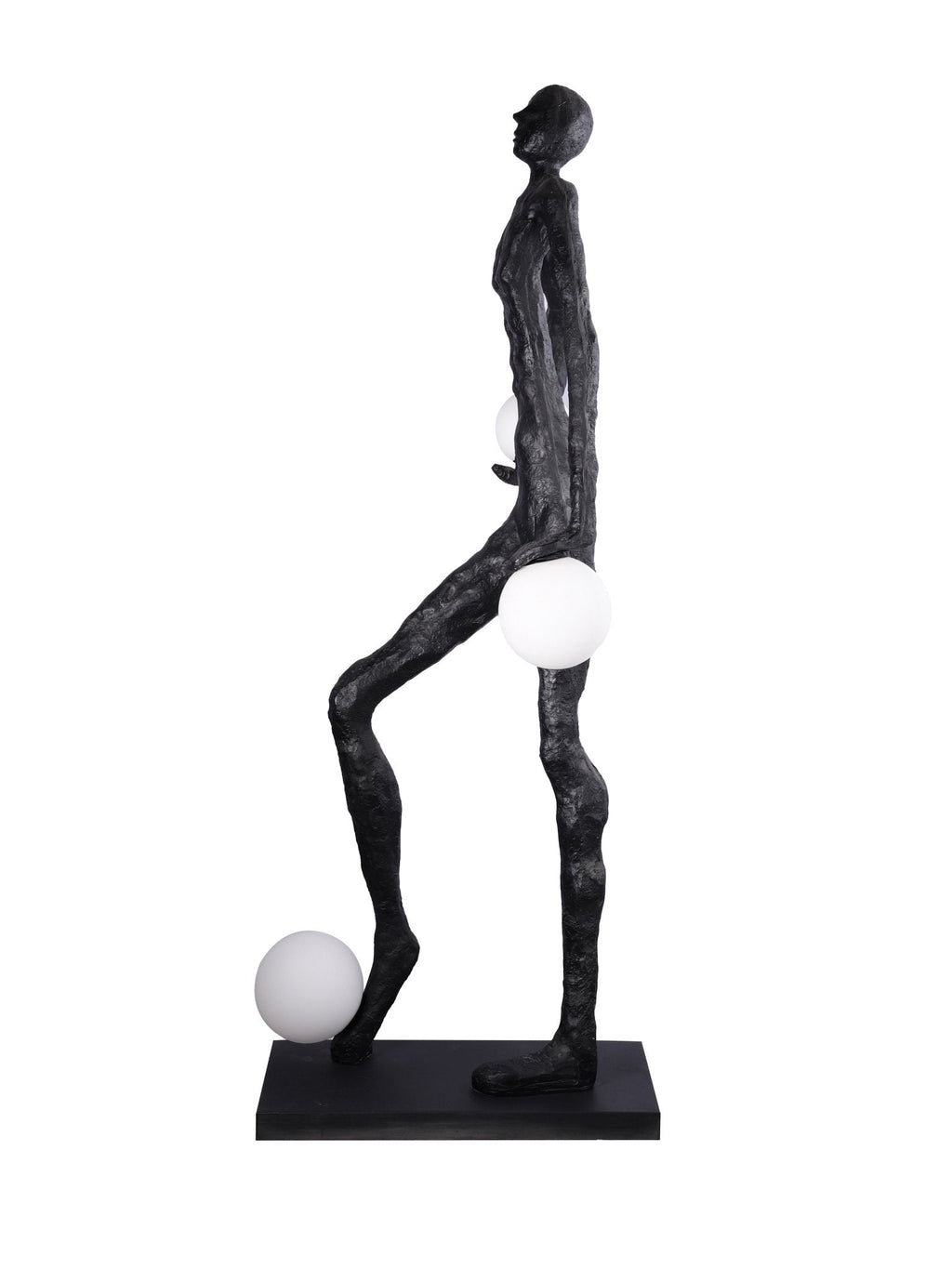 Kicking Ball Sculpture Character Floor Light, Floor Lamp, detail 16