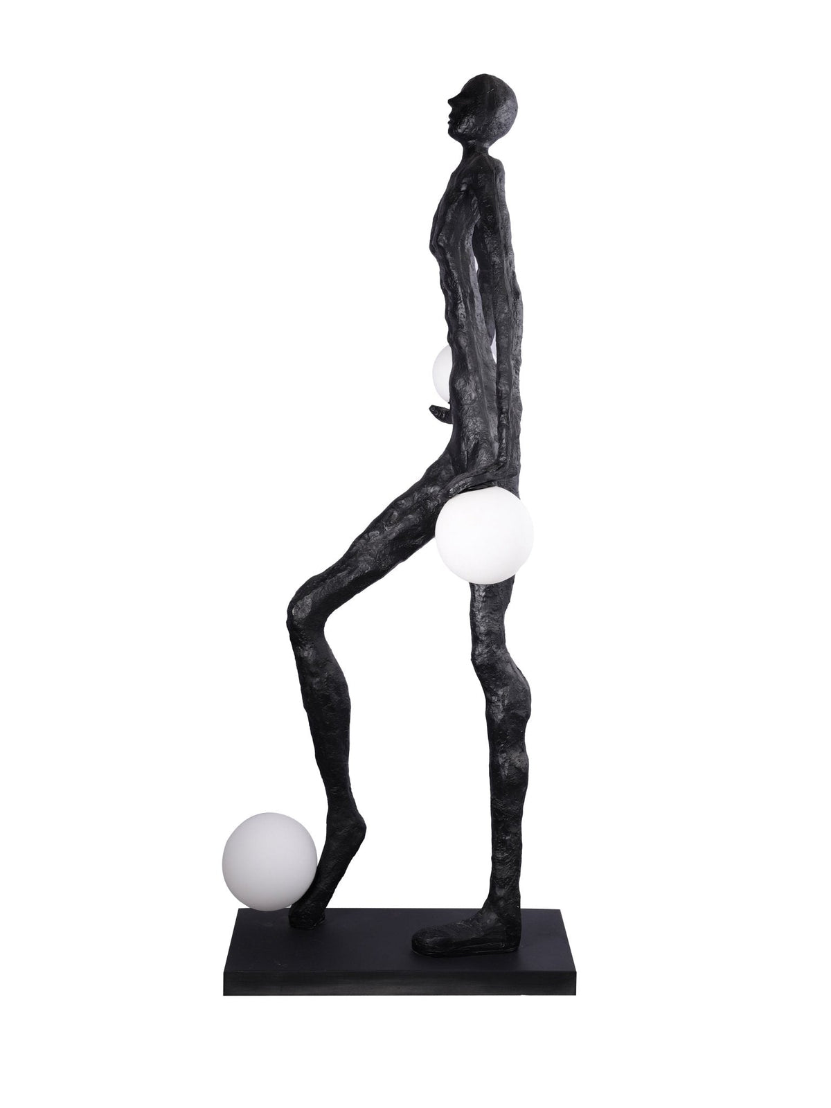 Kicking Ball Sculpture Character Floor Light, Floor Lamp, detail 16
