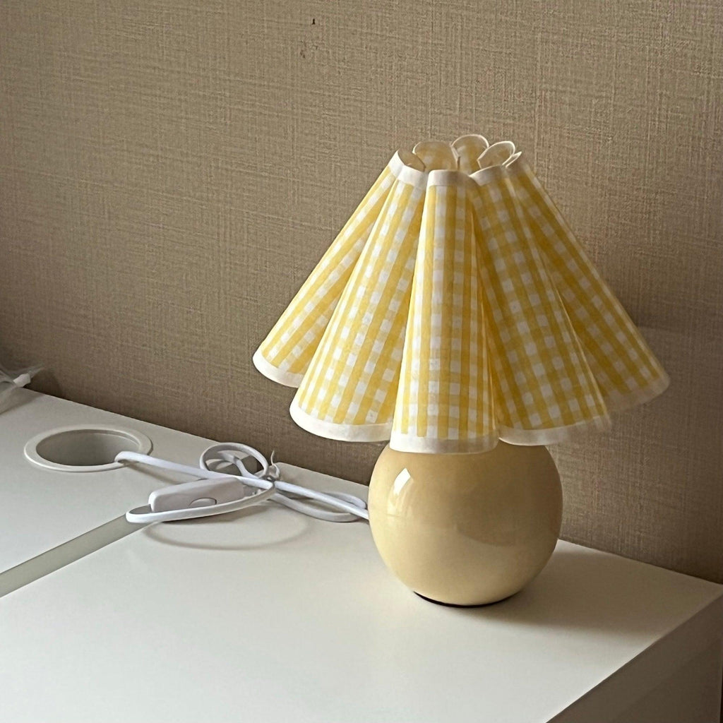 Kicsi Knife Pleat Table Light, Bedside Table Lamp, detail 23