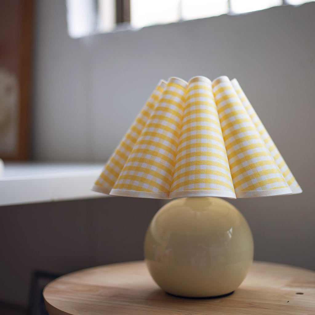 Kicsi Knife Pleat Table Light, Bedside Table Lamp, detail 29
