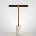 Kippy Table Light, Bedside Table Lamp, Metal, ∅ 11″ x H 17.7″