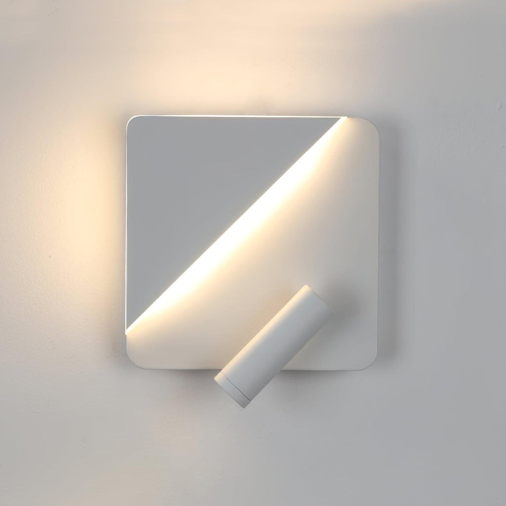 Kneeland Rotatable Wall Light, Bathroom Wall Sconce, Iron, Dia 18cm x H 18cm