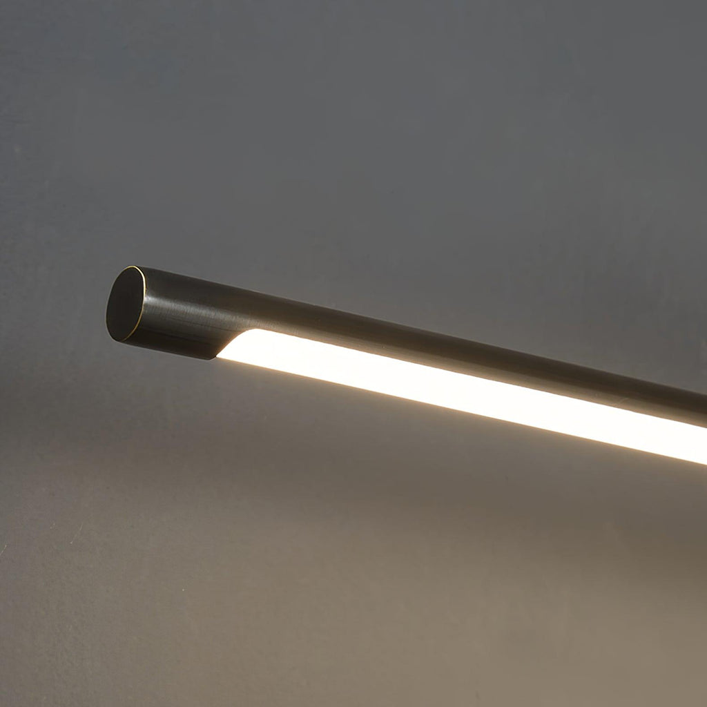 Koge Sleek Design Black LED Wall Light, Bathroom Wall Sconce, detail 18