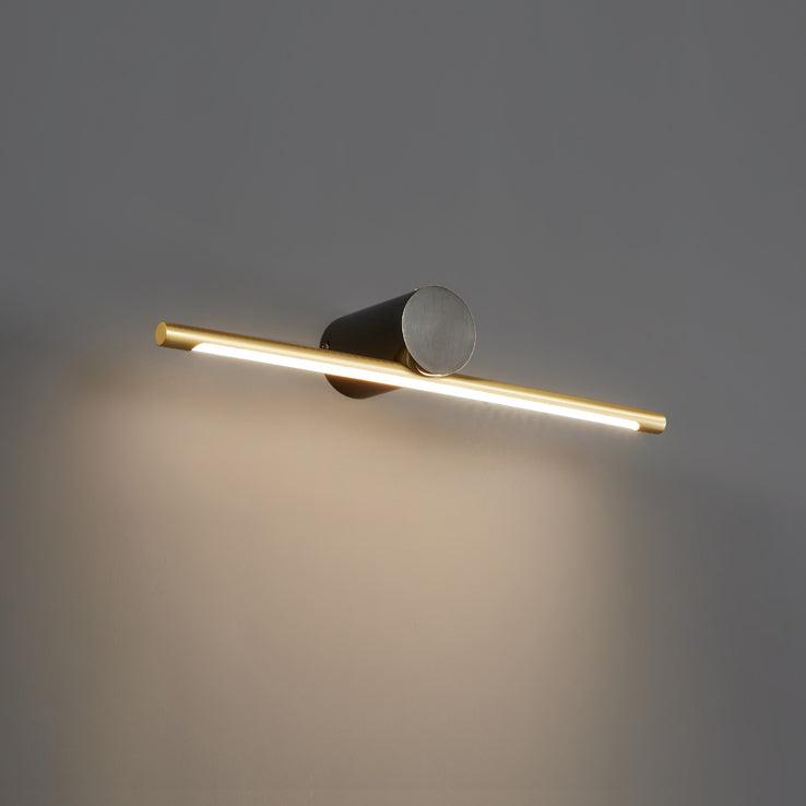 Koge Sleek Design Black LED Wall Light, Bathroom Wall Sconce, detail 4