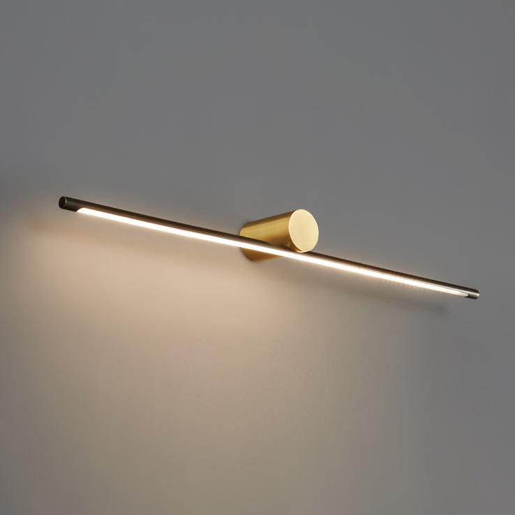 Koge Sleek Design Black LED Wall Light, Bathroom Wall Sconce, detail 9