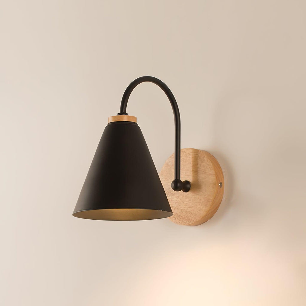Kona Nordic Wall Light, Bedroom Wall Sconce, detail 6
