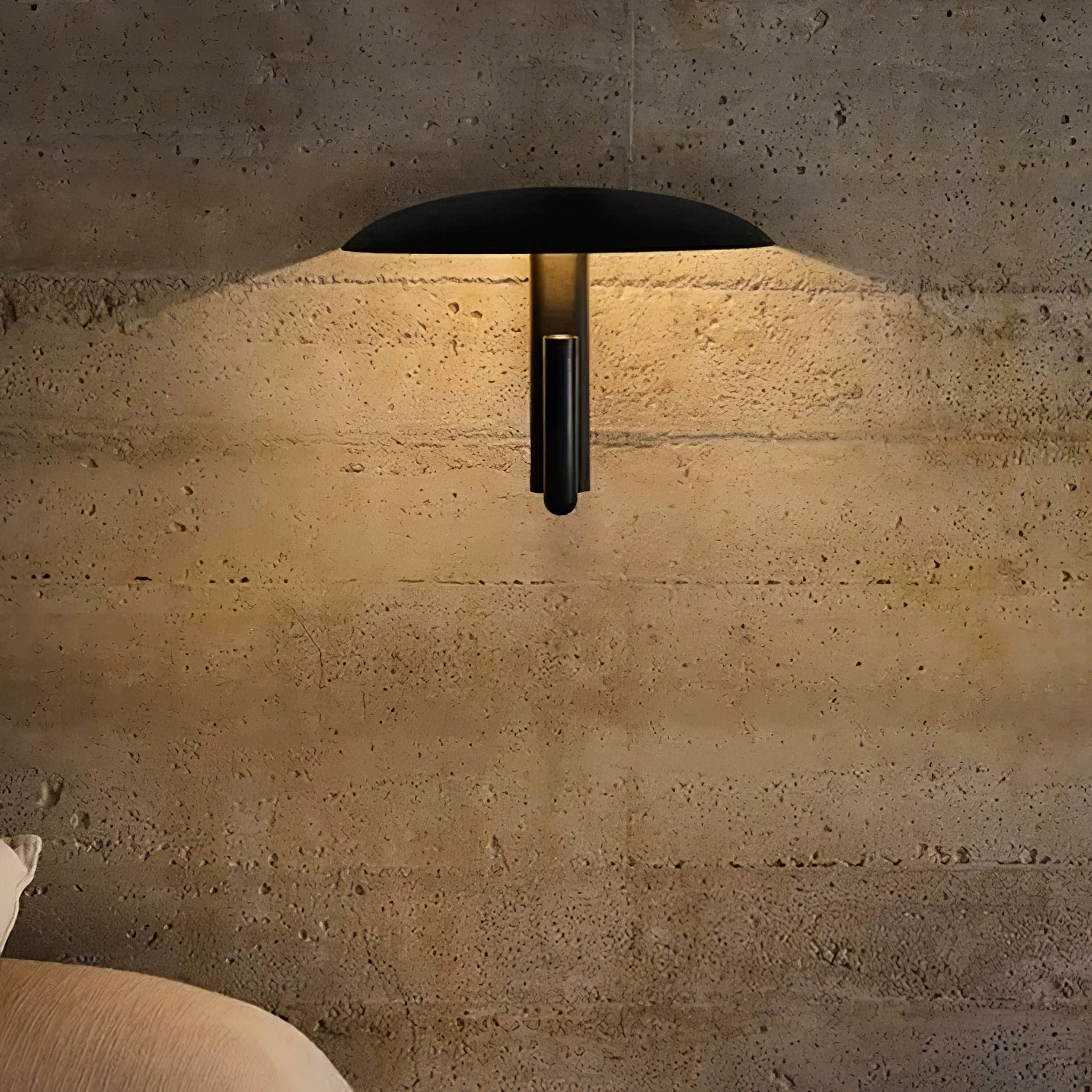 Hat Brim Pivot Arm Wall Light - W 11.8″ x H 10.6″ Metal, Plug-In Wall Sconce, detail 3
