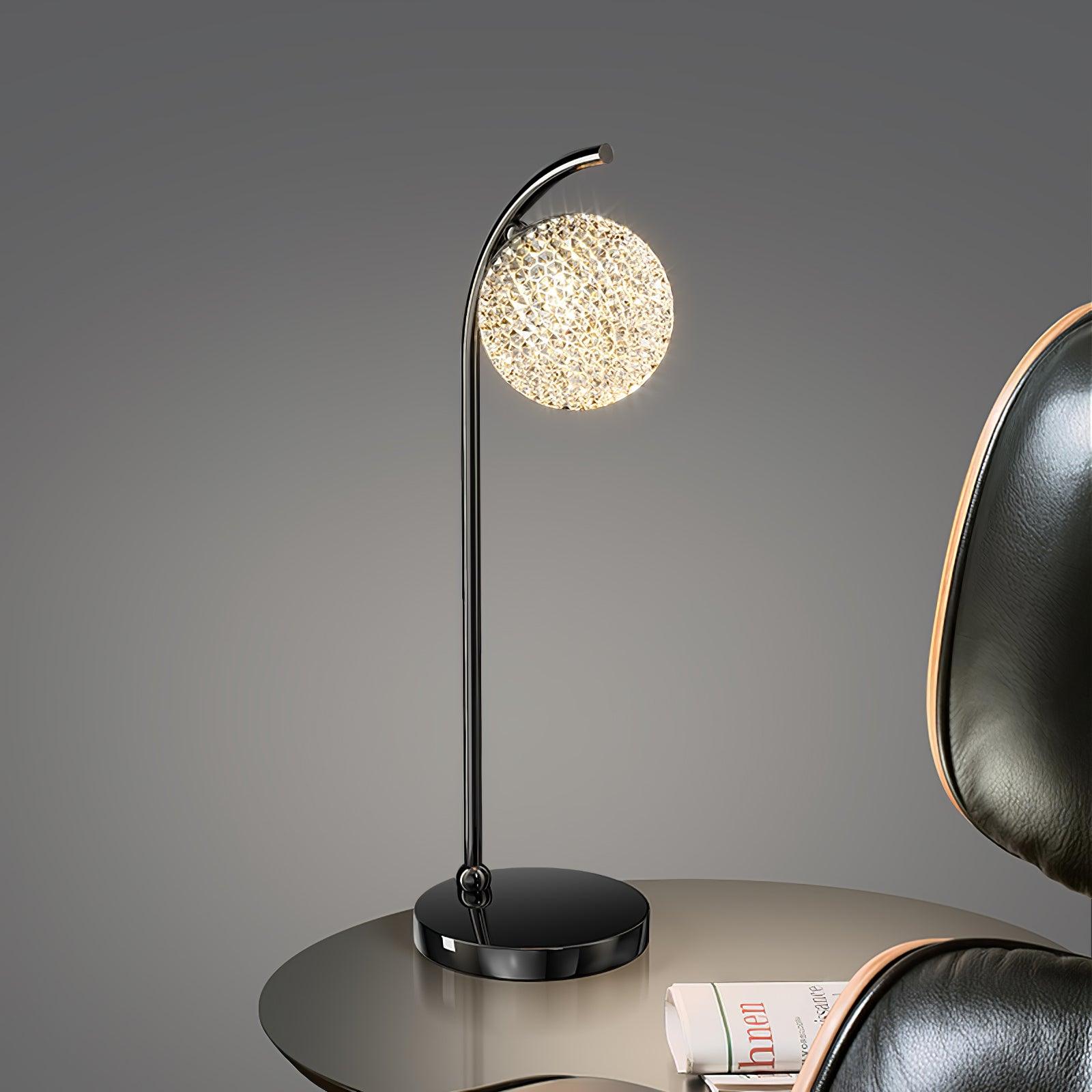 Ksovv Crystal Table Light, Bedside Table Lamp, detail 3