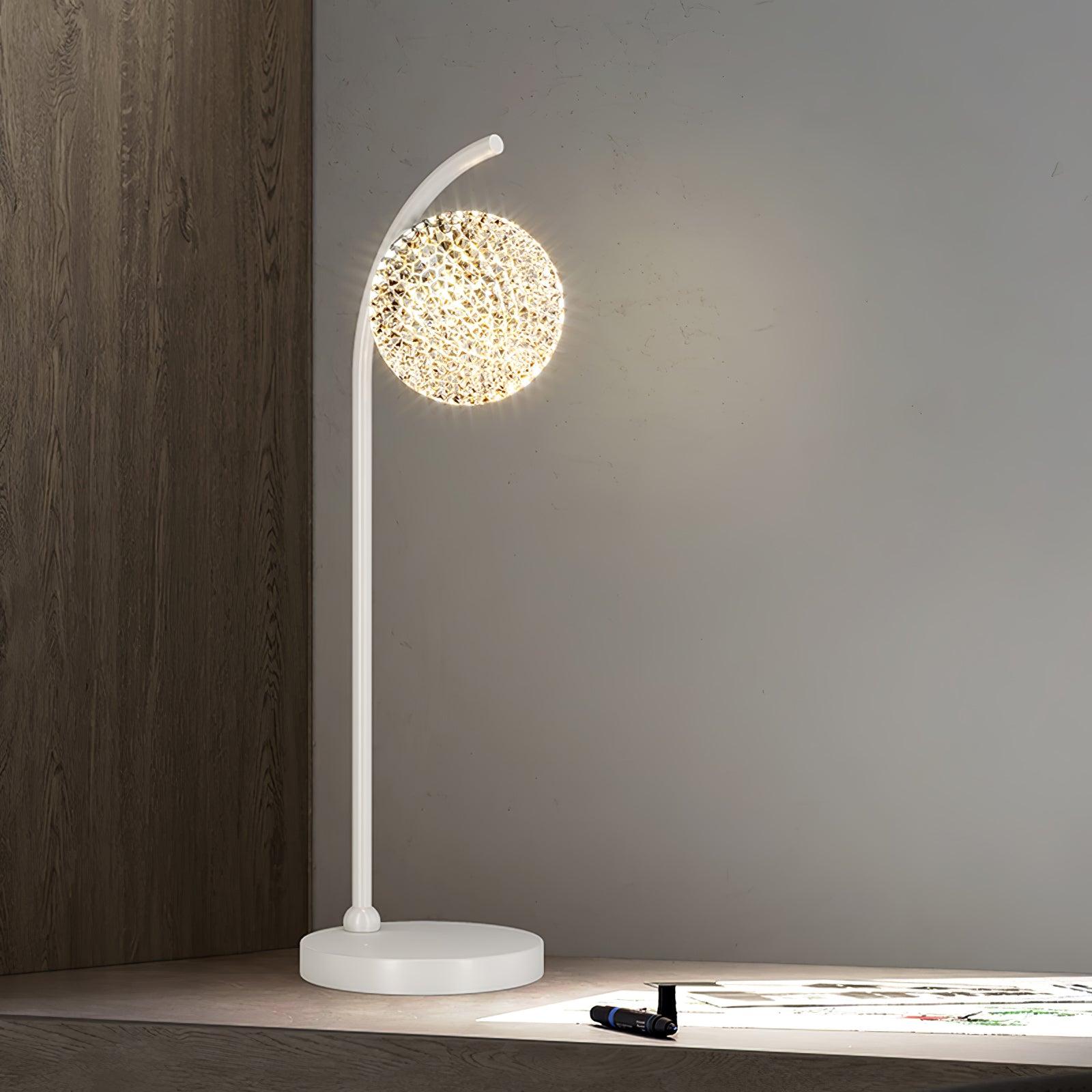 Ksovv Crystal Table Light, Bedside Table Lamp, detail 2